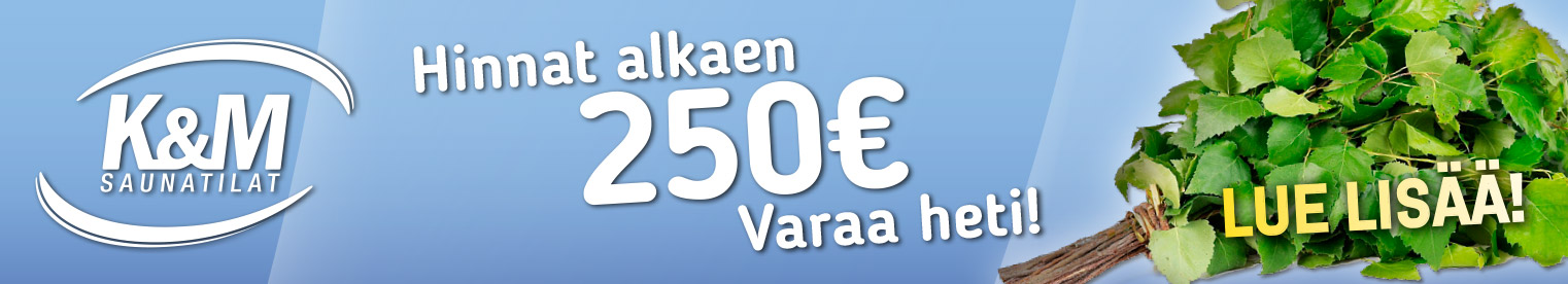 Sauna - Hinnat alkaen 250 €