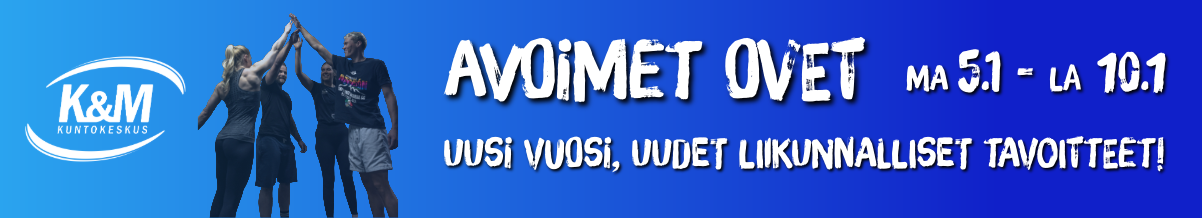 Kuntokeskus K&M – Startti vuodelle 2026